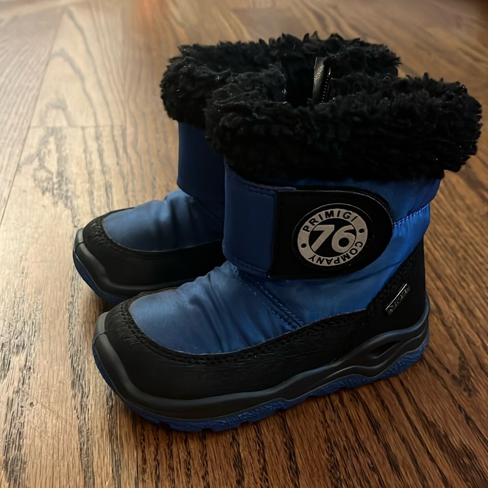 PRIMIGI European brand toddler snow boosts- blue